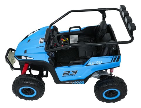 Buggy TURBO 23 Niebieski Pojazd dla dziecka na akumulator 24V