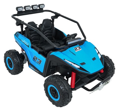 Buggy TURBO 23 Niebieski Pojazd dla dziecka na akumulator 24V