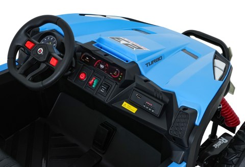 Buggy TURBO 23 Niebieski Pojazd dla dziecka na akumulator 24V