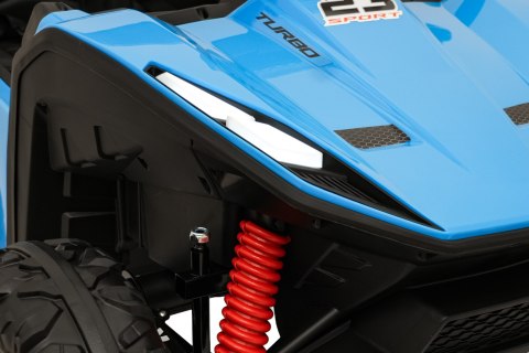 Buggy TURBO 23 Niebieski Pojazd dla dziecka na akumulator 24V