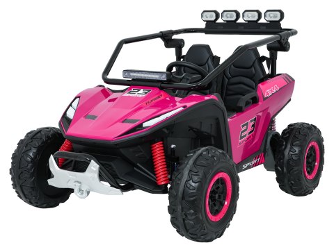 Dwuosobowy Pojazd Buggy na akumulator TURBO 23 Różowy