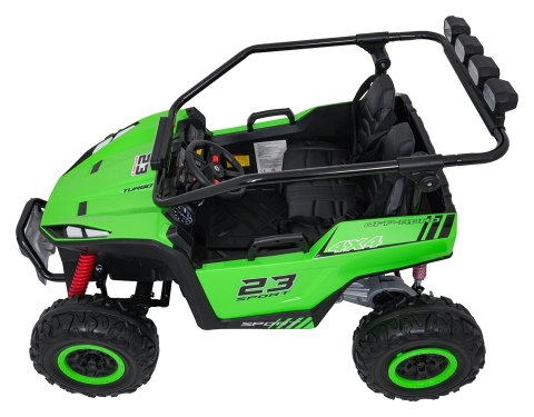 Buggy na akumulator TURBO 23 Zielony 24V 4x200W