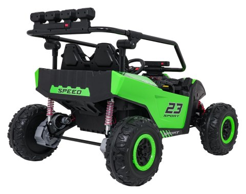 Buggy na akumulator TURBO 23 Zielony 24V 4x200W