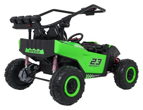 Buggy na akumulator TURBO 23 Zielony 24V 4x200W