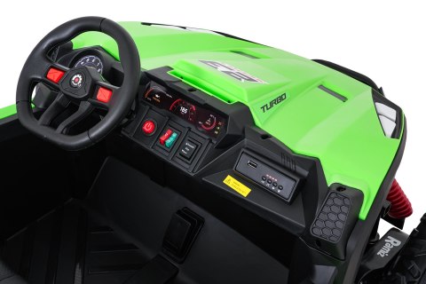 Buggy na akumulator TURBO 23 Zielony 24V 4x200W