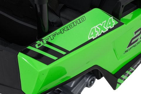 Buggy na akumulator TURBO 23 Zielony 24V 4x200W