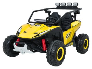 Auto na akumulator Buggy TURBO 23 Żółty 24V 4x200W żółty