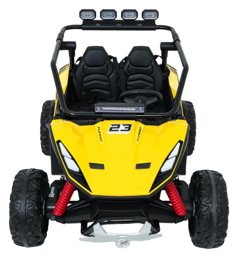 Auto na akumulator Buggy TURBO 23 Żółty 24V 4x200W żółty