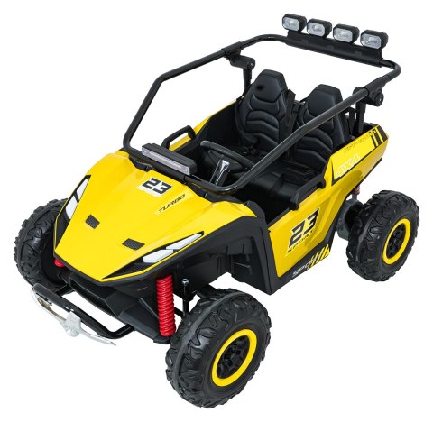 Auto na akumulator Buggy TURBO 23 Żółty 24V 4x200W żółty