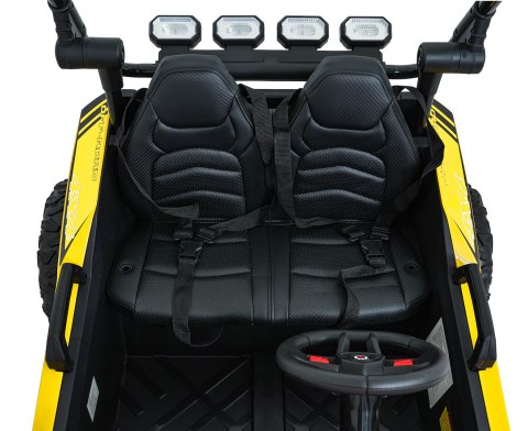 Auto na akumulator Buggy TURBO 23 Żółty 24V 4x200W żółty