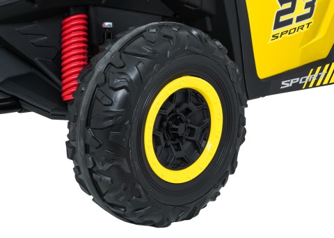 Auto na akumulator Buggy TURBO 23 Żółty 24V 4x200W żółty