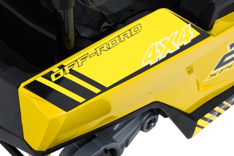 Auto na akumulator Buggy TURBO 23 Żółty 24V 4x200W żółty