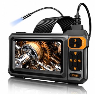 Kamera Przewodowa Inspekcyjna Endoskop 8 Diod LED LCD 4,3'' IP67