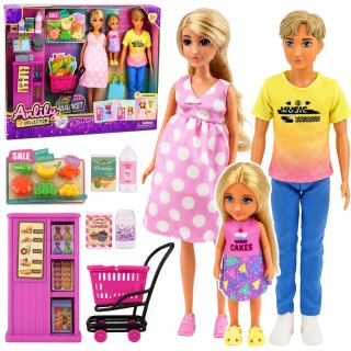 Lalki Anlily Rodzina w Supermarkecie Sklep Lalka W Ciąży Akcesoria Zestaw