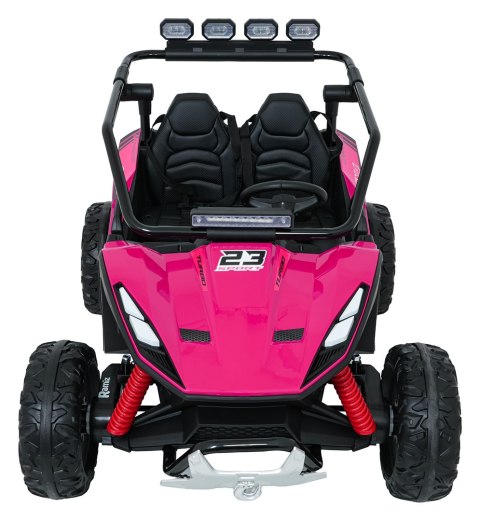 Dwuosobowy Pojazd Buggy na akumulator TURBO 23 Różowy