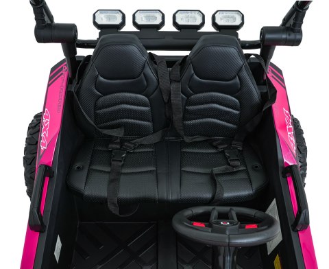 Dwuosobowy Pojazd Buggy na akumulator TURBO 23 Różowy
