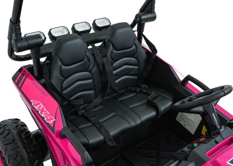 Dwuosobowy Pojazd Buggy na akumulator TURBO 23 Różowy