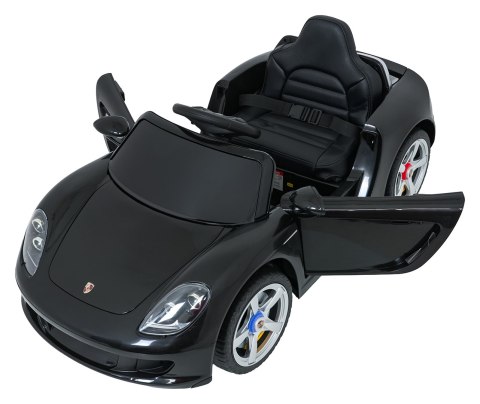 Pojazd Porsche 911 Carrera dla dzieci 2x35W Czarny