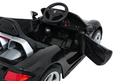 Pojazd Porsche 911 Carrera dla dzieci 2x35W Czarny