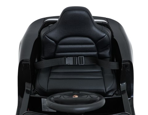 Pojazd Porsche 911 Carrera dla dzieci 2x35W Czarny