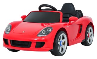 Auto na akumulator Porsche 911 Carrera Czerwony 2x35W
