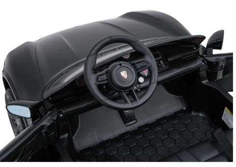 Porsche Taycan Turbo S Czarny 24V Autko na Akumulator 2x90W dla Dzieci