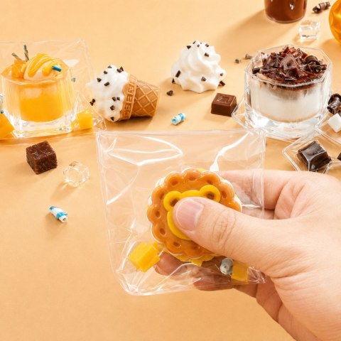 Zestaw Kreatywny Plastyczny Tworzenie Squishy Ozdobne Słodycze Napoje DIY
