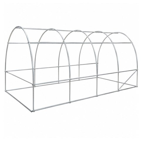 Tunel Ogrodowy Foliowy Szklarnia Na Warzywa Okna Zielony UV 3,5x2x2M 7M²