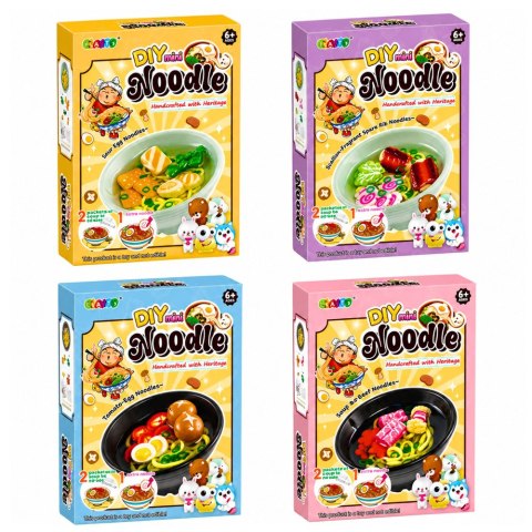 Zestaw Kreatywny DIY Makaron Ramen Brelok Zawieszka Ozdobna Dla Dzieci