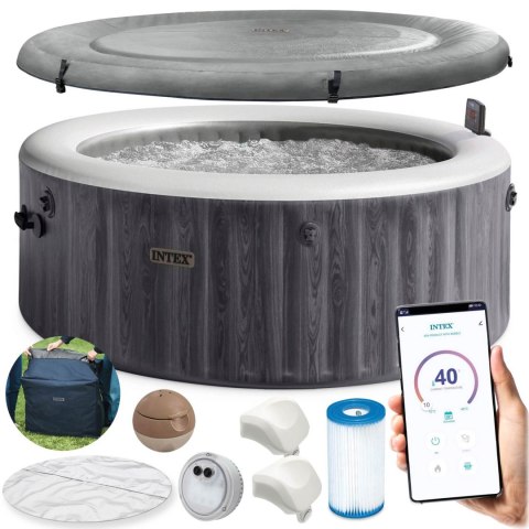 Dmuchane SPA z hydromasażem 4 osobowe INTEX 28440NP