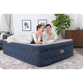 Materac dmuchany 203x152x51 cm z wbudowaną pompką elektryczną Bestway 6716P