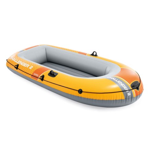 Ponton Challenger 2os 200kg 236x114x41 cm pompka wiosła INTEX 66313