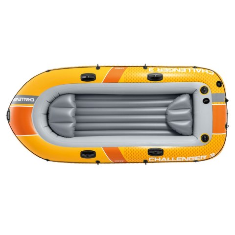 Ponton Challenger 3os 320kg 295x137x43 cm pompka wiosła INTEX 66313