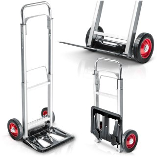 Wózek transportowy składany taczkowy młynarka magazynowy 90kg Humberg HM-518
