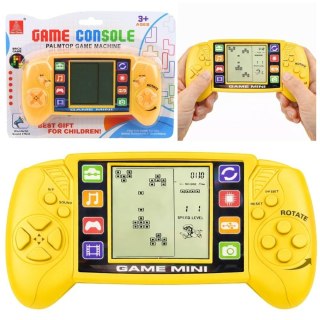 Gra elektroniczna konsola tetris żółta