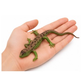 Jaszczurka Zwinka Gumowa Figurka Rozciągliwa Realistyczna 15 cm