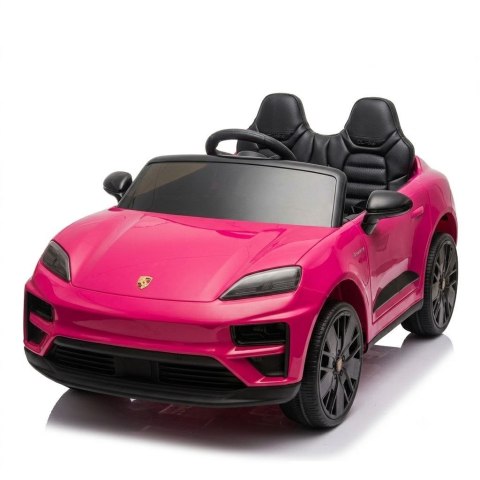 Oryginalne Porsche Macan na akumulator dla dziewczynki różowe/DK666