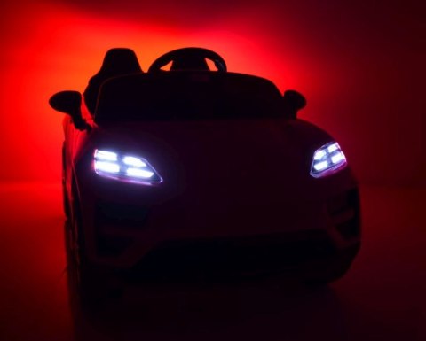 Oryginalne Porsche Macan na akumulator dla dziewczynki różowe/DK666