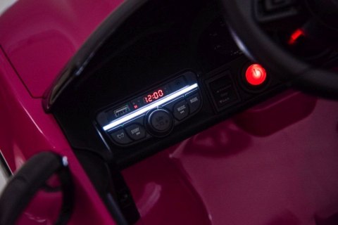 Oryginalne Porsche Macan na akumulator dla dziewczynki różowe/DK666
