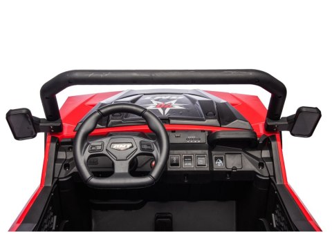 Pojazd Na Akumulator 6 Kół XB-1038A 4x4 24V Czerwony