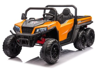 Pojazd Na Akumulator 6 Kół XB-1038A 4x4 24V Pomarańczowy