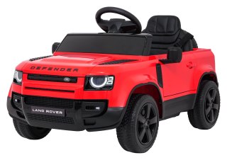 Pojazd Land Rover Defender Czerwony