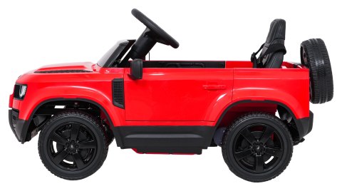 Pojazd Land Rover Defender Czerwony