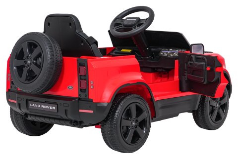 Pojazd Land Rover Defender Czerwony