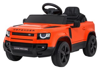Pojazd Land Rover Defender Pomarańczowy