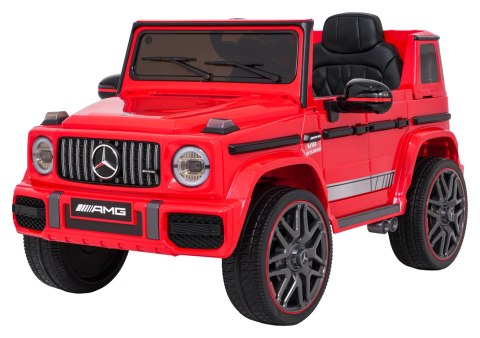 Pojazd Mercedes G63 AMG LIFT Czerwony