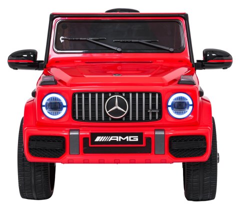 Pojazd Mercedes G63 AMG LIFT Czerwony