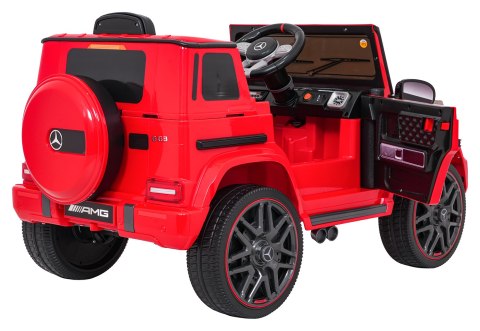 Pojazd Mercedes G63 AMG LIFT Czerwony