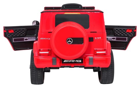 Pojazd Mercedes G63 AMG LIFT Czerwony