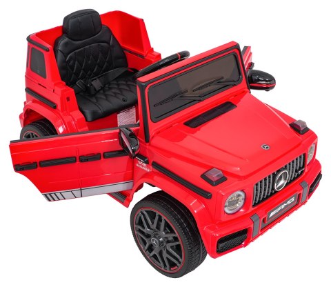 Pojazd Mercedes G63 AMG LIFT Czerwony